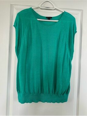 Lafayette 148 Linen Knit Pullover Sweater